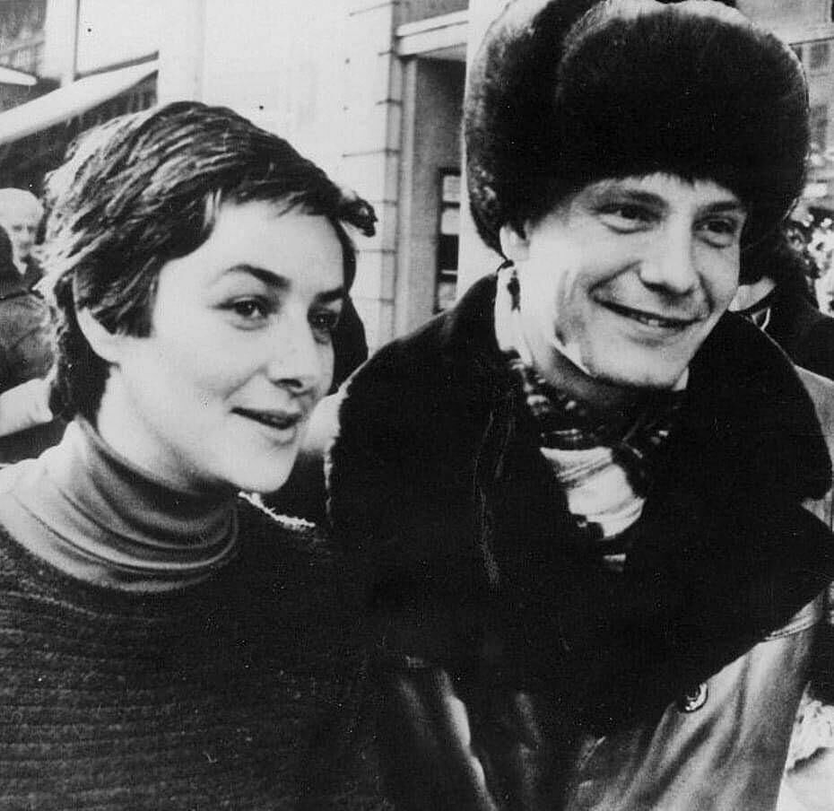Маша Слоним и Владимир Буковский. Лондон, 1976 год.
