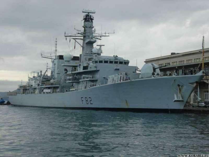 Британский фрегат Somerset приступил к охране трубопроводов в Северном море