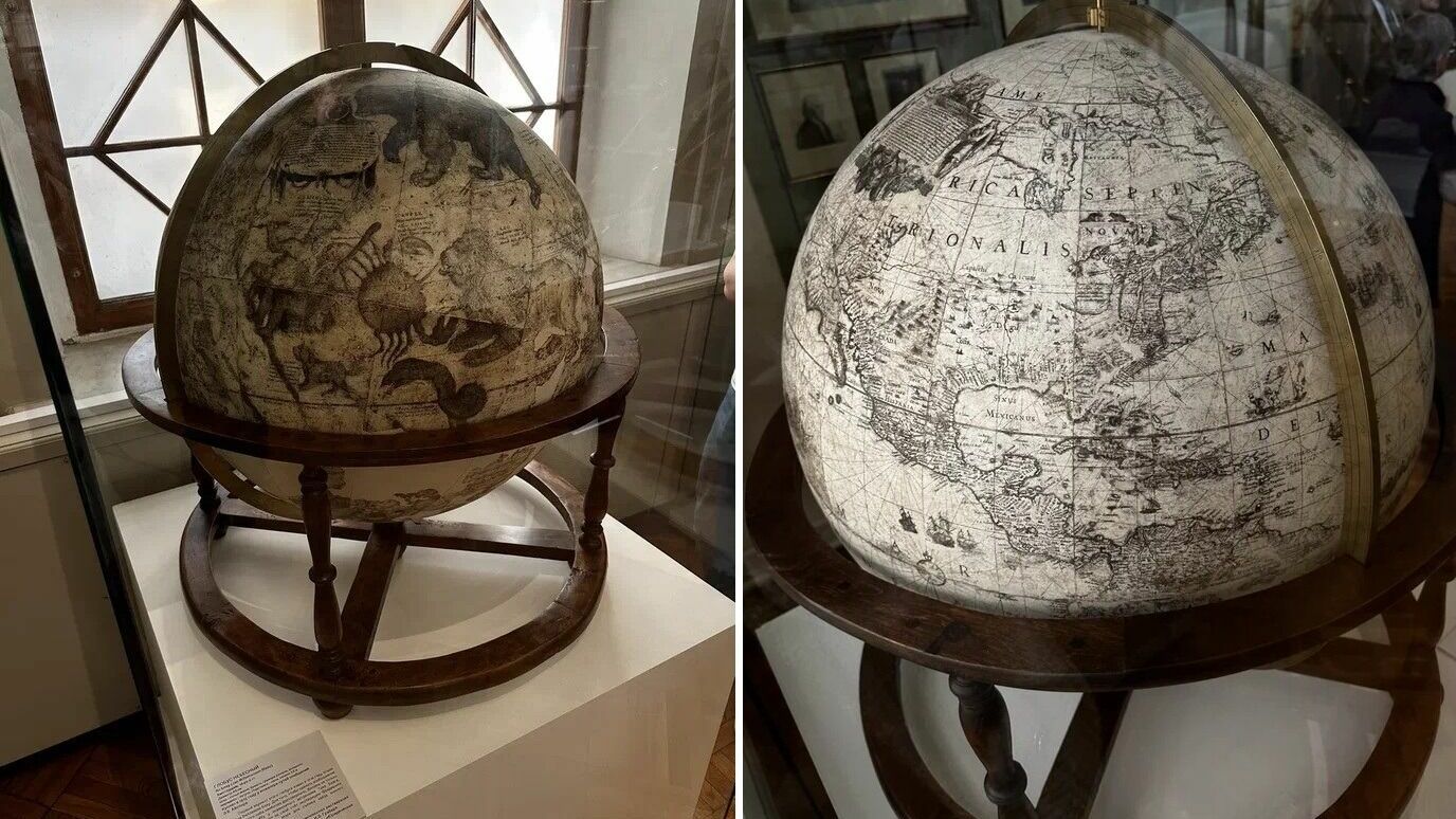 Земля и небо: уникальные глобусы Блау XVII века воссоединились под крышей ГИМ
