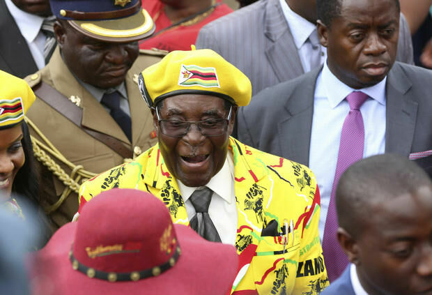 Армия Зимбабве арестовала президента страны Роберта Мугабе