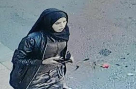 В Сети появилось видео бегства подозреваемой в теракте в центре Стамбула