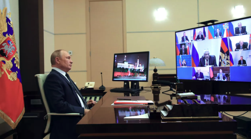 Владимир Путин обсудил с Совбезом спецоперацию и переговоры с Украиной