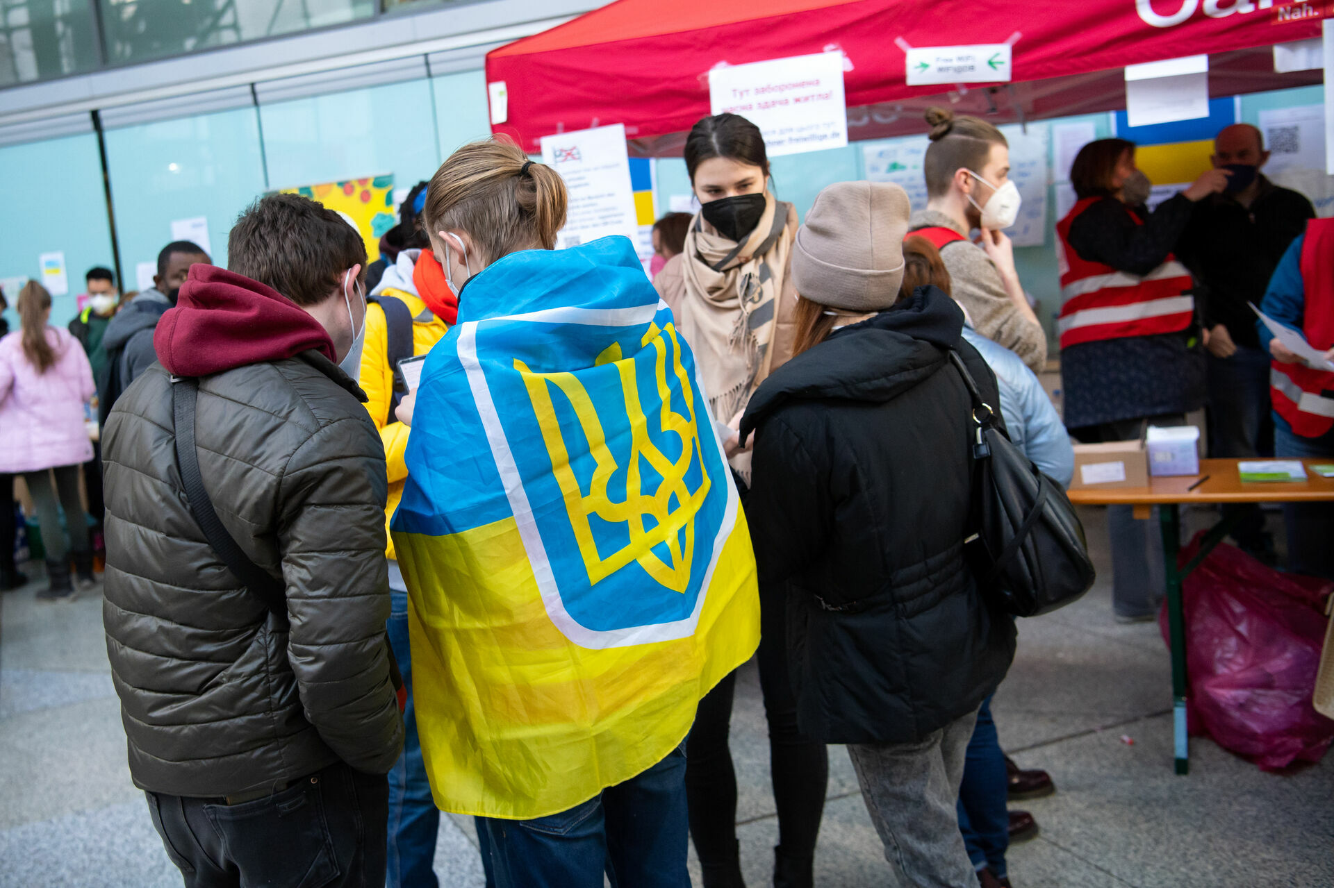 В Германии пожаловались на «стрессовую ситуацию» из-за наплыва украинских беженцев