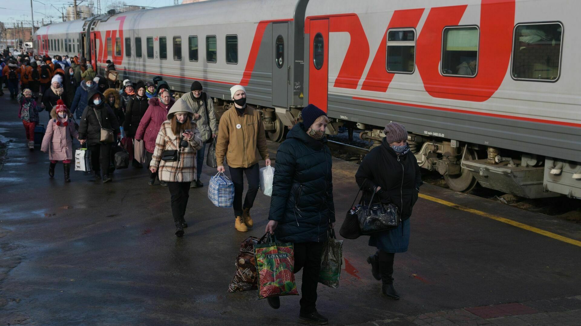 Из Украины в Россию прибыло более миллиона беженцев из Украины и Донбасса