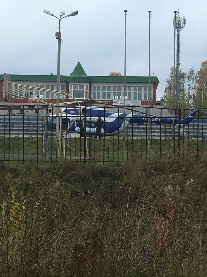 Вертолет для Бречалова в Кезу