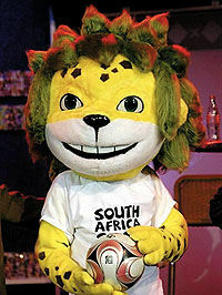 Талисманом чемпионата мира-2010 будет леопард