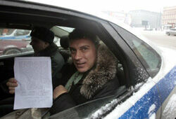 Арест Немцова на 15 суток после митинга на Триумфальной признан законным (БЛОГИ + ФОТО)