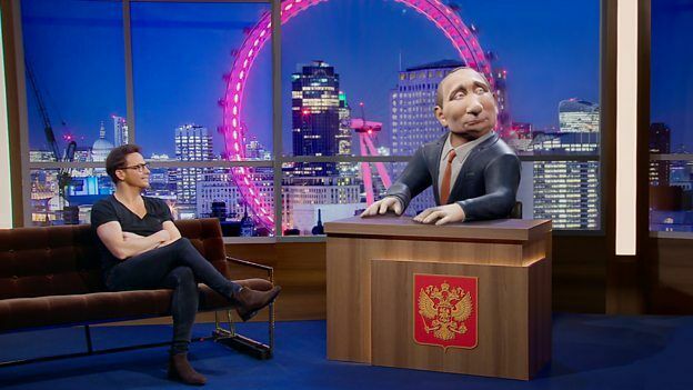 На Би-би-си выходит ток-шоу с мультипликационным Путиным
