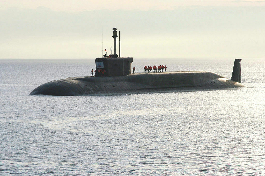 Первый выход в море ПЛАРБ К-535 "Юрий Долгорукий" проекта 955 , 2009 г. 
