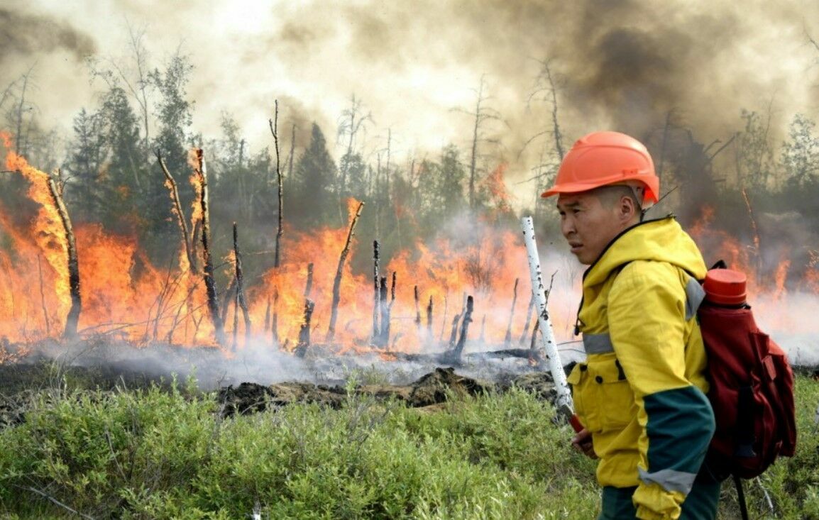 Лесные пожары в Якутии охватили площадь более 40 тысяч гектар
