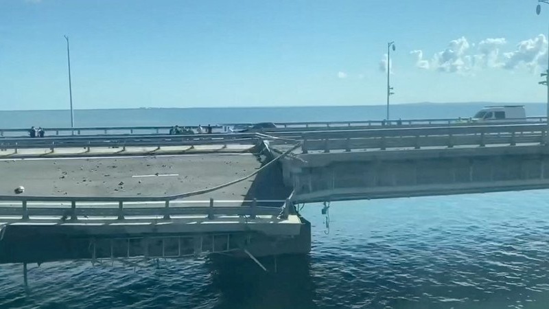 Последствия подрыва Крымского моста в октябре 2022 года