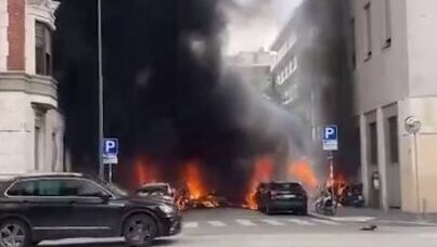 Мощный взрыв прогремел в центре Милана (ВИДЕО)