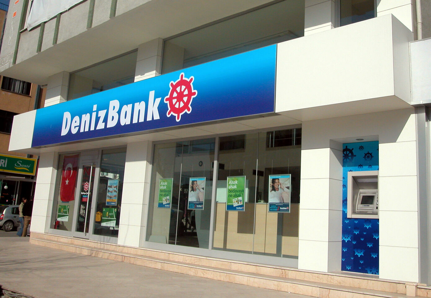 Купить турецкий банк. Турецкий банк денизбанк. Турция банки DENIZBANK. Deniz банк в Турции.