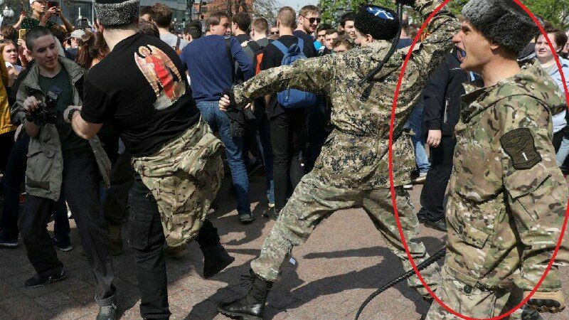 "Казака" оштрафовали за хулиганство на акции 5 мая в Москве