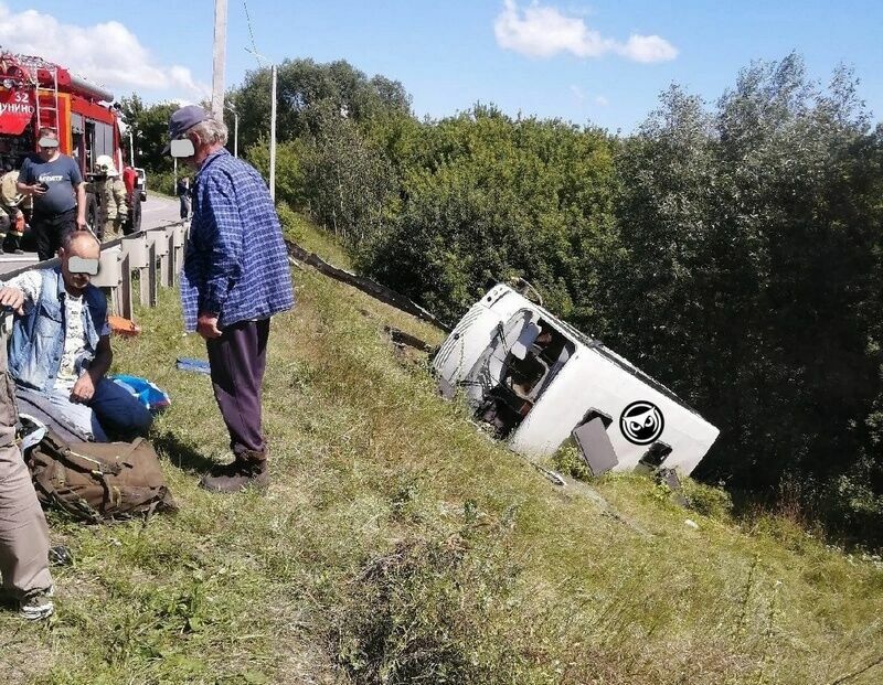 Восемь человек пострадали в ДТП с автобусом в Пензенской области