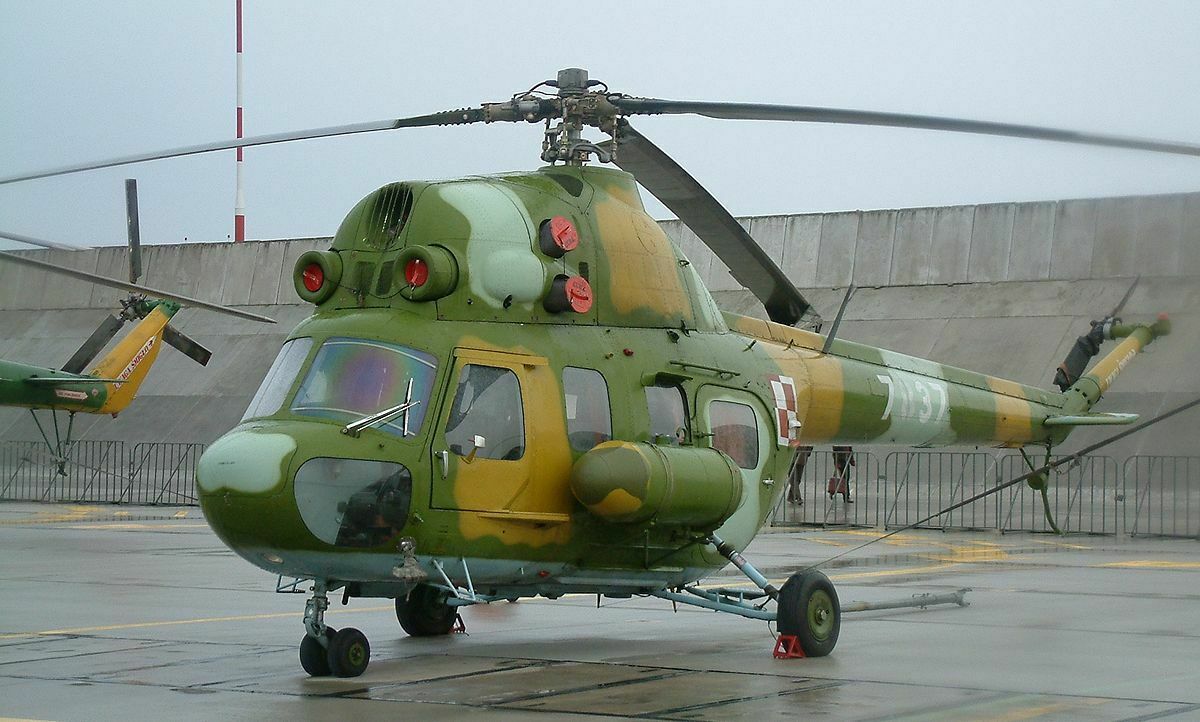 В Адыгее потерпел крушение вертолёт Ми-2