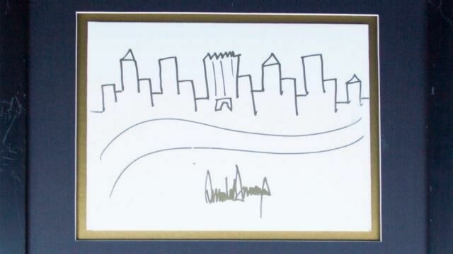 Рисунок Трампа был продан почти за $30 тысяч
