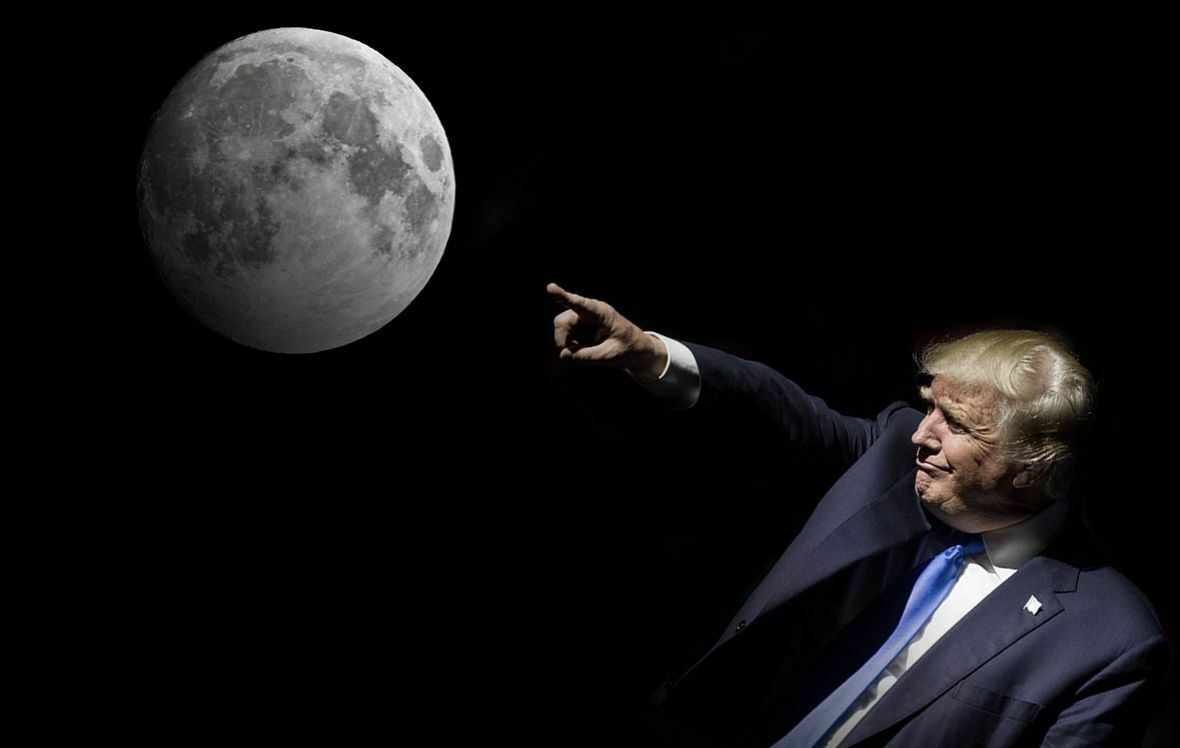 Трамп издал указ, закрепляющий за США право добывать ресурсы на Луне