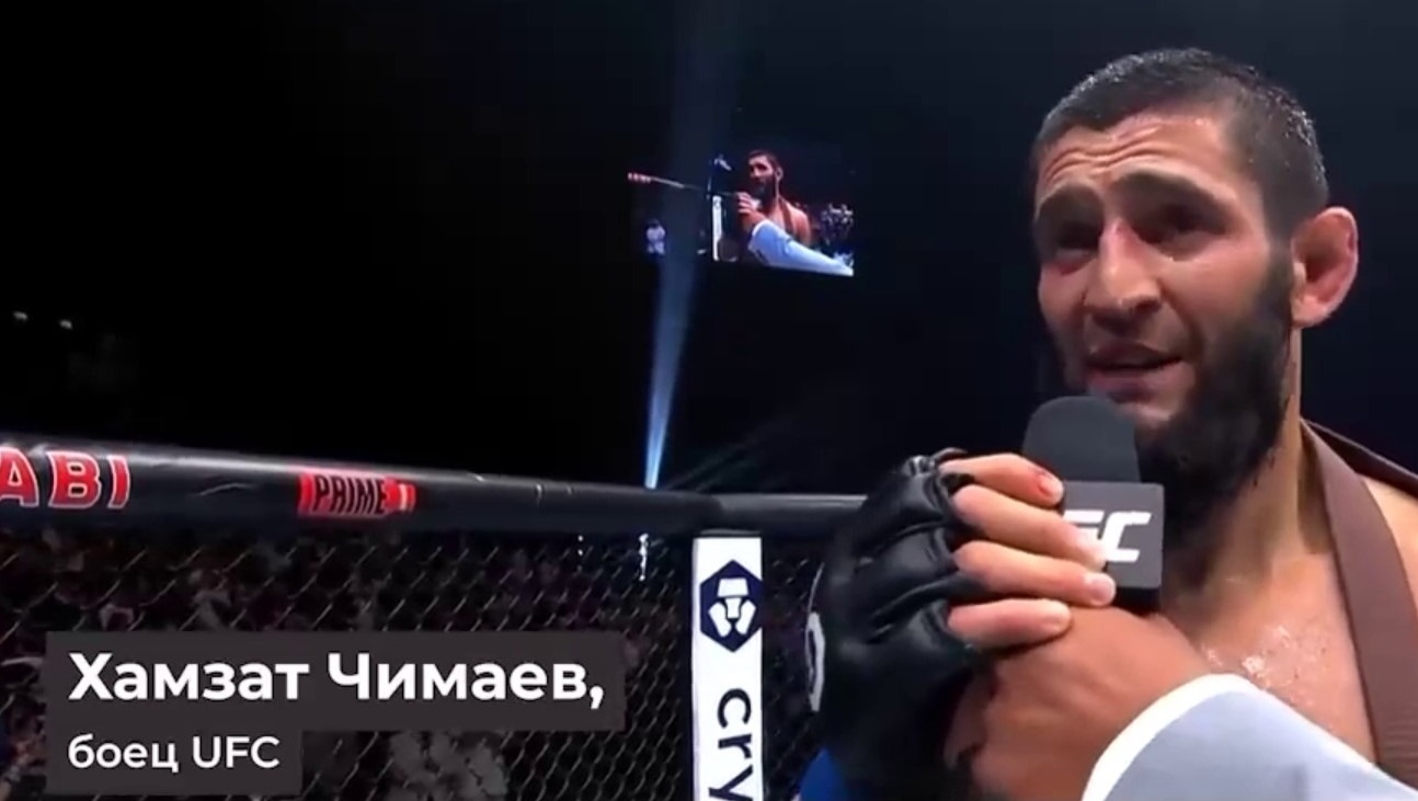 Боец MMA Чимаев после победы попросил главу Чечни отпустить его в Палестину
