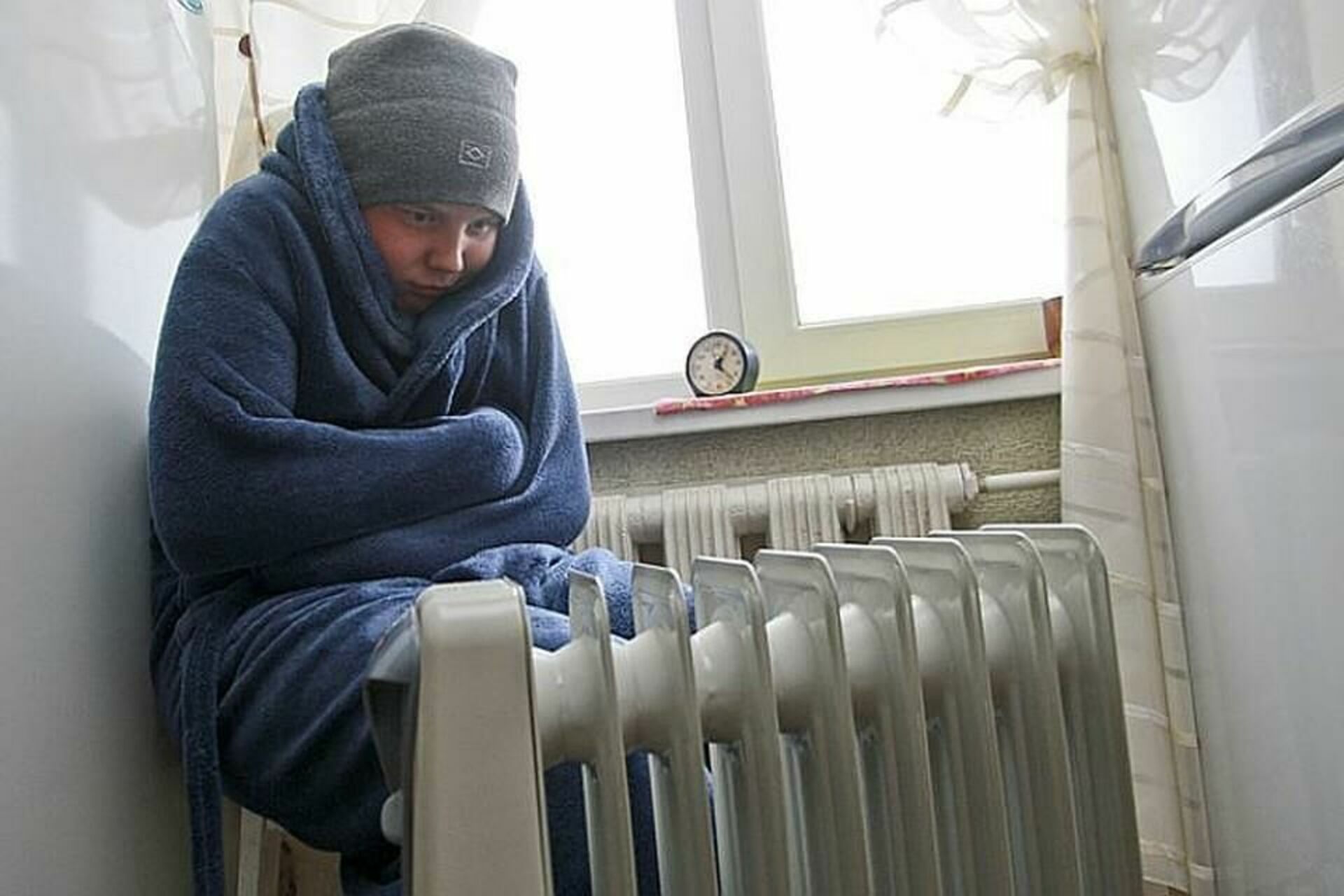 Живу в холодном доме