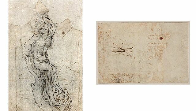 Пенсионер во Франции нашел рисунок Леонардо да Винчи стоимостью €15 млн