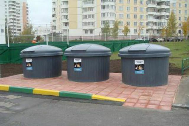 Новые мусорные баки исчезли из центра Кирова сразу после отъезда Путина