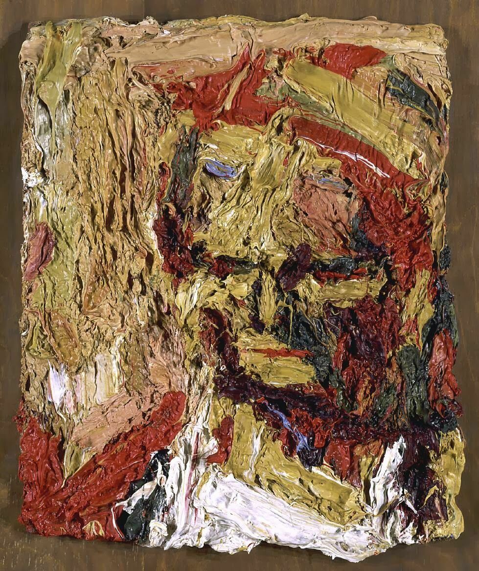Картина Франка Ауэрбаха "Голова"