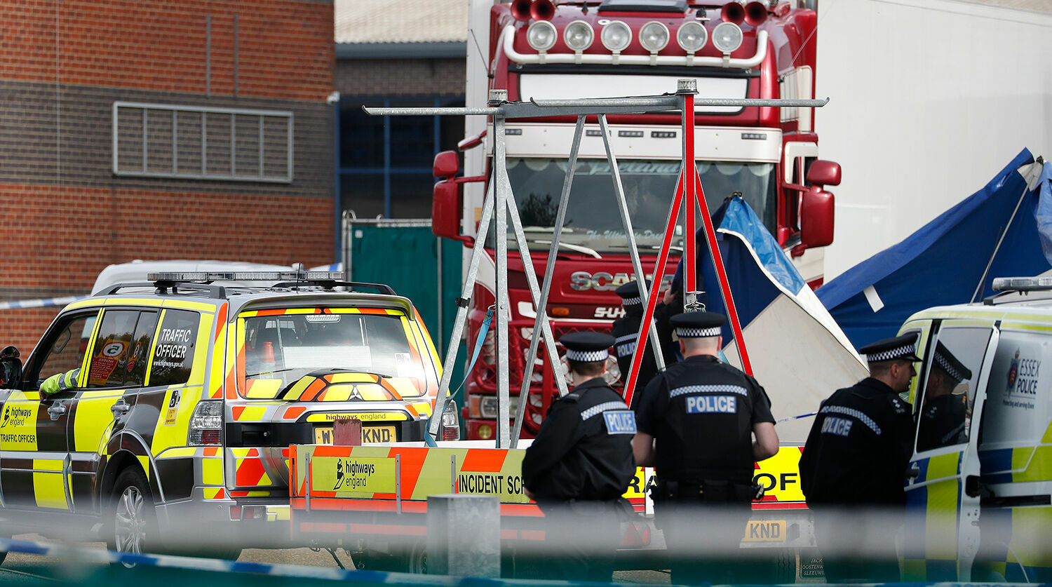 В Британии задержан четвертый подозреваемый по делу о гибели 39 человек в грузовике
