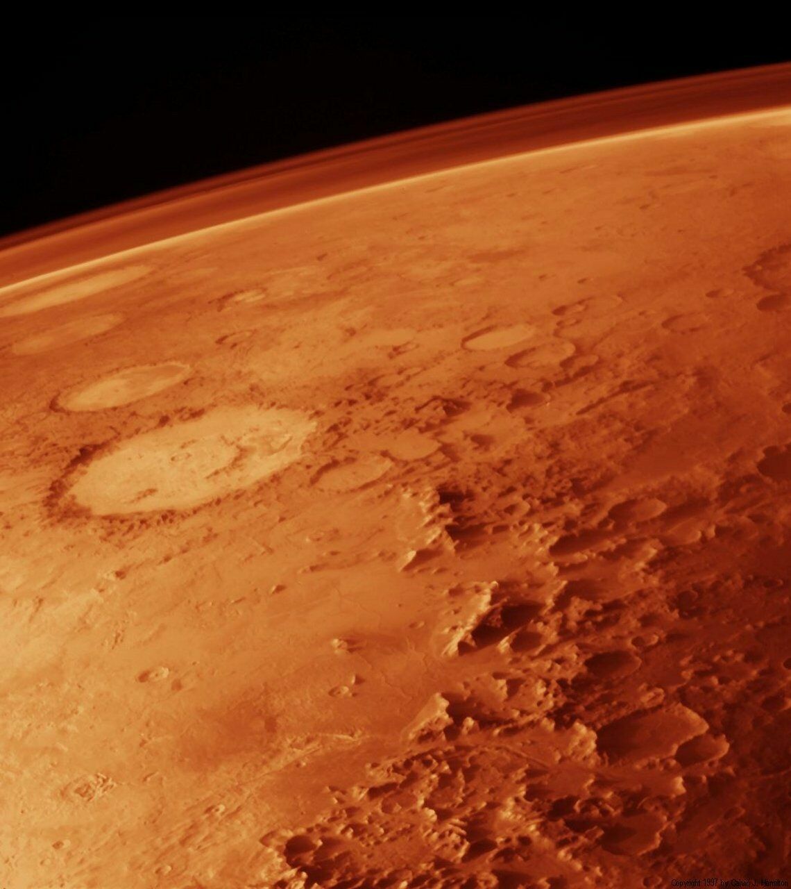 В NASA обнародовали водную карту Марса