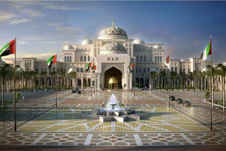 Президентский дворец в ОАЭ впервые откроют для посетителей