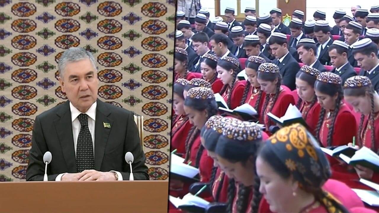 Скрепы по-туркменски: девушек этой страны заставили носить косы определенного размера