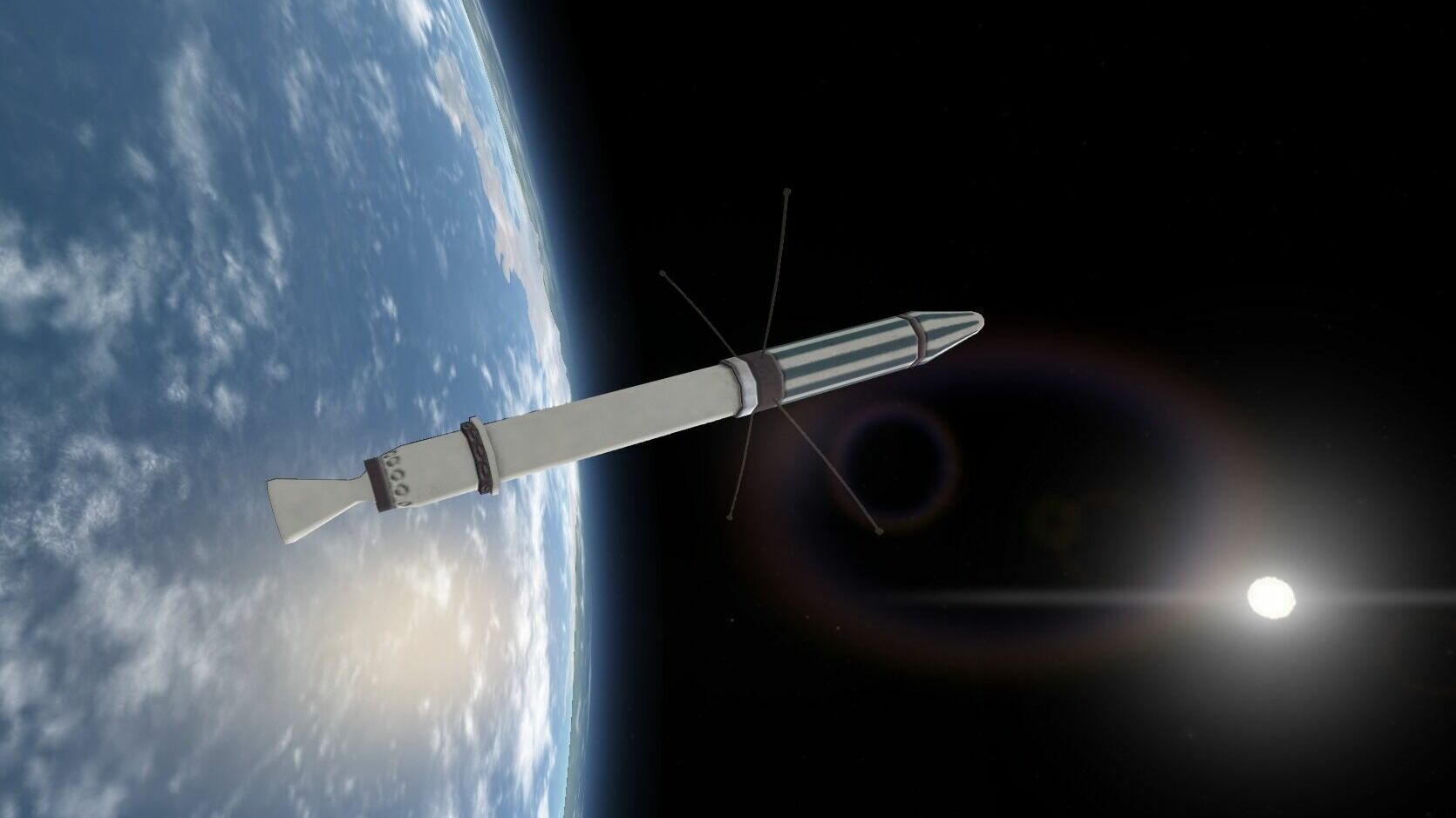 NASA: американцы разрабатывают ядерный ракетный двигатель для полета на Марс