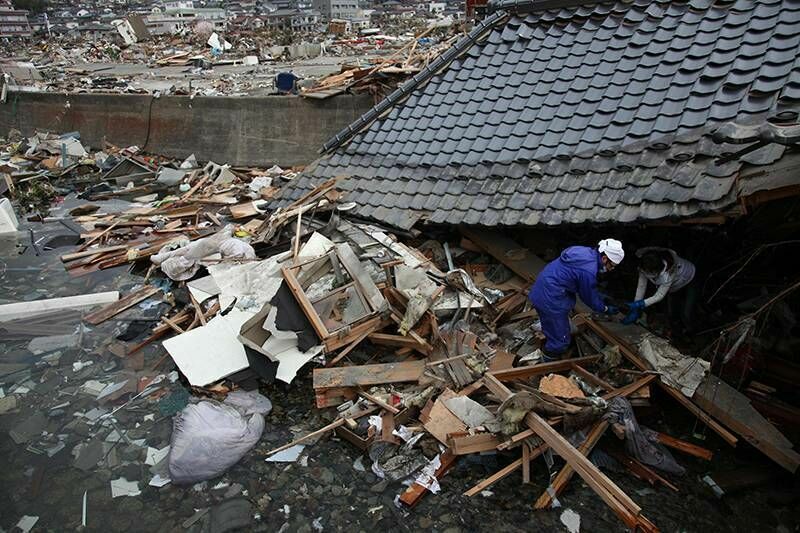 В Японии произошло повторное землетрясение