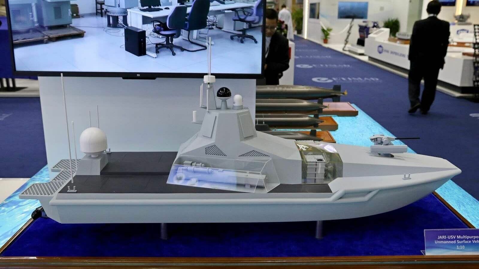 Китайские беспилотные корабли дебютируют на выставке вооружений в ОАЭ