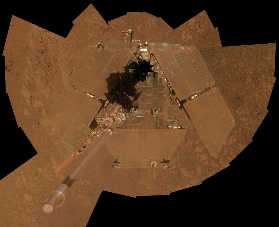 Марсоход "Opportunity" вместо 90 дней работает уже 14 лет