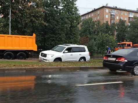 В Москве произошло второе наводнение за неделю