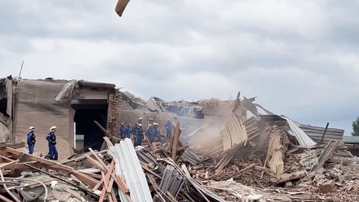 В Сергиевом Посаде после взрыва начали доставать погибших из-под завалов (ВИДЕО)