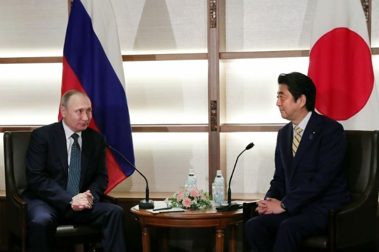Путин и Абэ наедине обсудили подготовку к переговорам по мирному договору