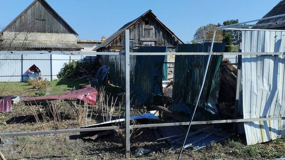 Белгородское село подверглось массированному обстрелу (ФОТО)