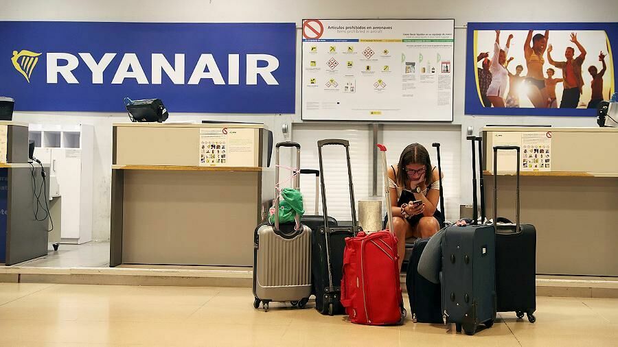 В Европе отменили каждый шестой рейс из-за забастовки пилотов Ryanair