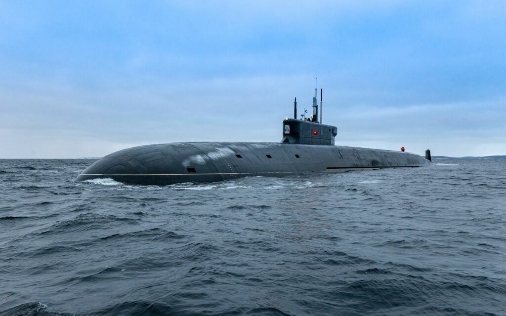 Северный флот получил стратегический ракетоносец "Князь Владимир"