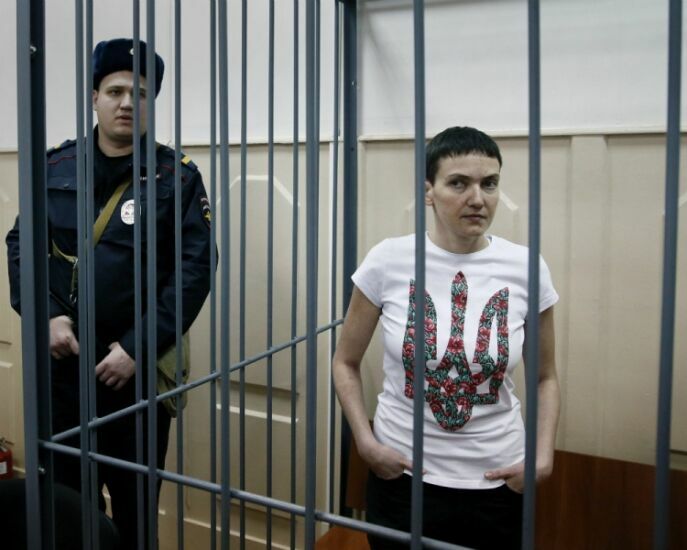 ФСИН назвала «удовлетворительным» состояние голодающей 76 дней Надежды Савченко