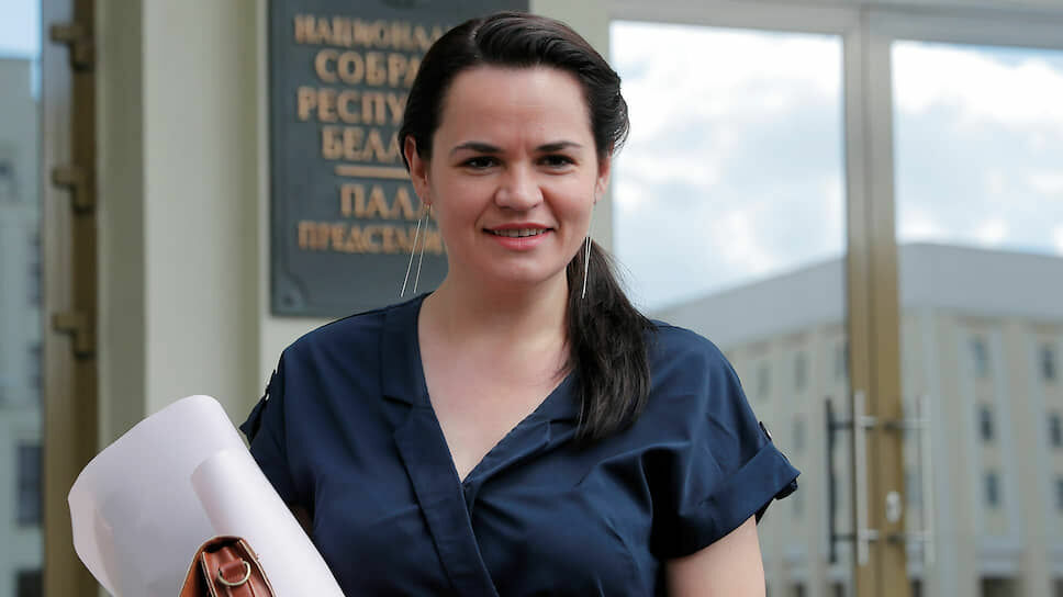 Светлана Тихановская в Литве