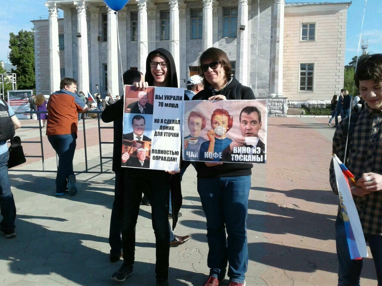 В Казани на митинге оппозиции задержали организатора и троих участников