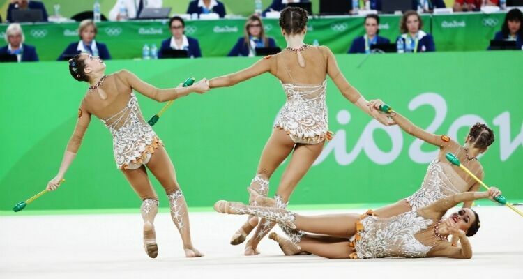 Сборная РФ по художественной гимнастике выиграла «золото» Рио