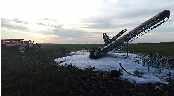 Один человек погиб при крушении Ан-2 в Нижегородской области (ВИДЕО)