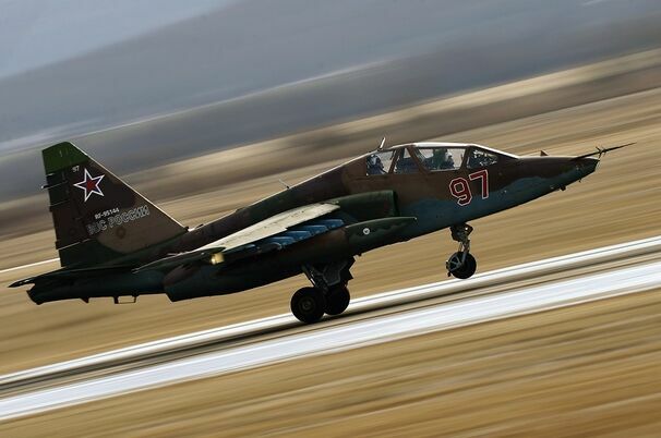 Пилотов разбившегося Су-25 нашли погибшими