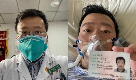 От коронавируса умер китайский врач, первым предупреждавший о его опасностях