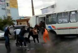 Пассажиры автобуса № 65 в Красноярске чуть не сварились в кипятке