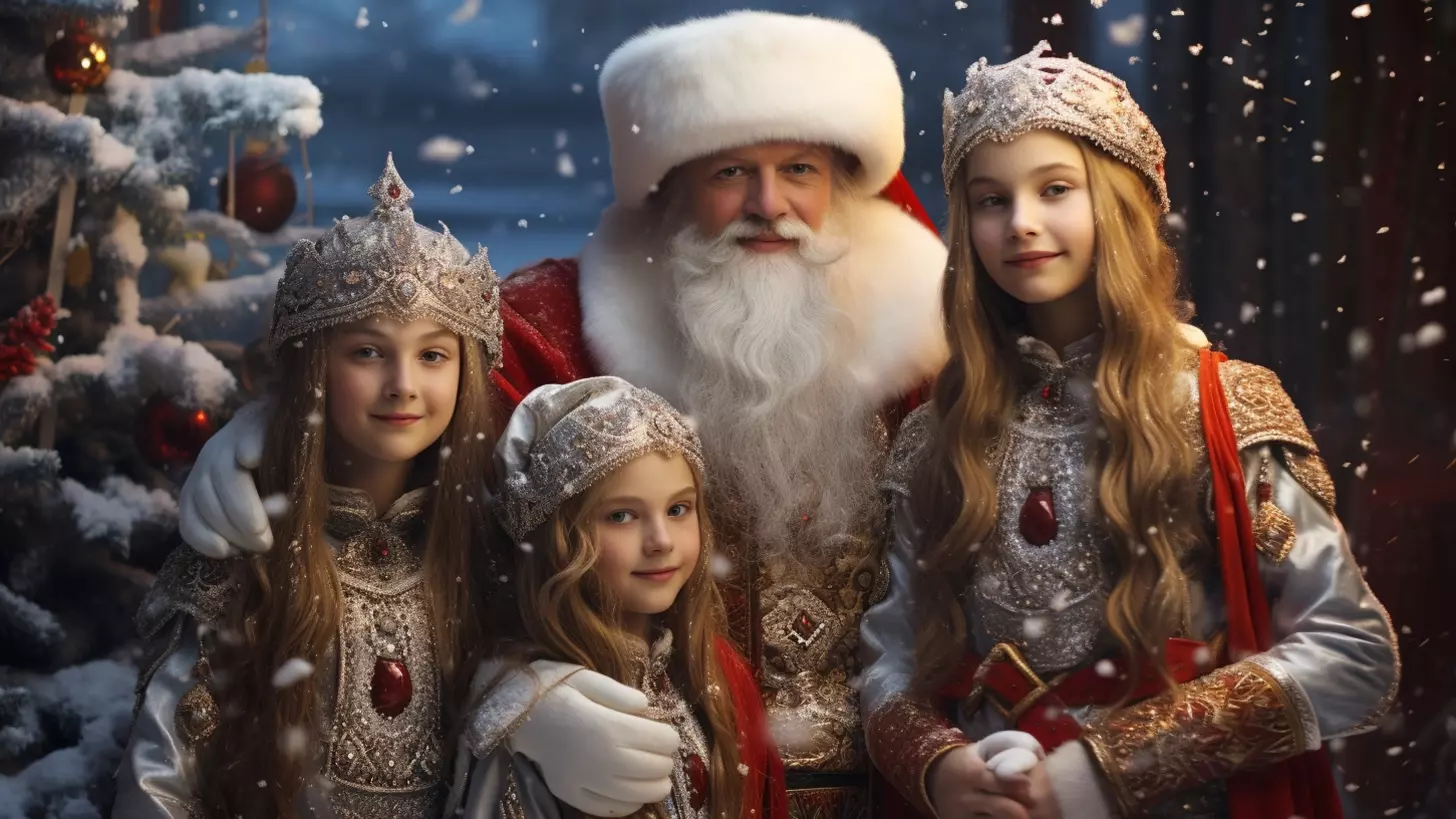 Резиденция Деда Мороза находится в 12 км от Великого Устюга в Вологодской области